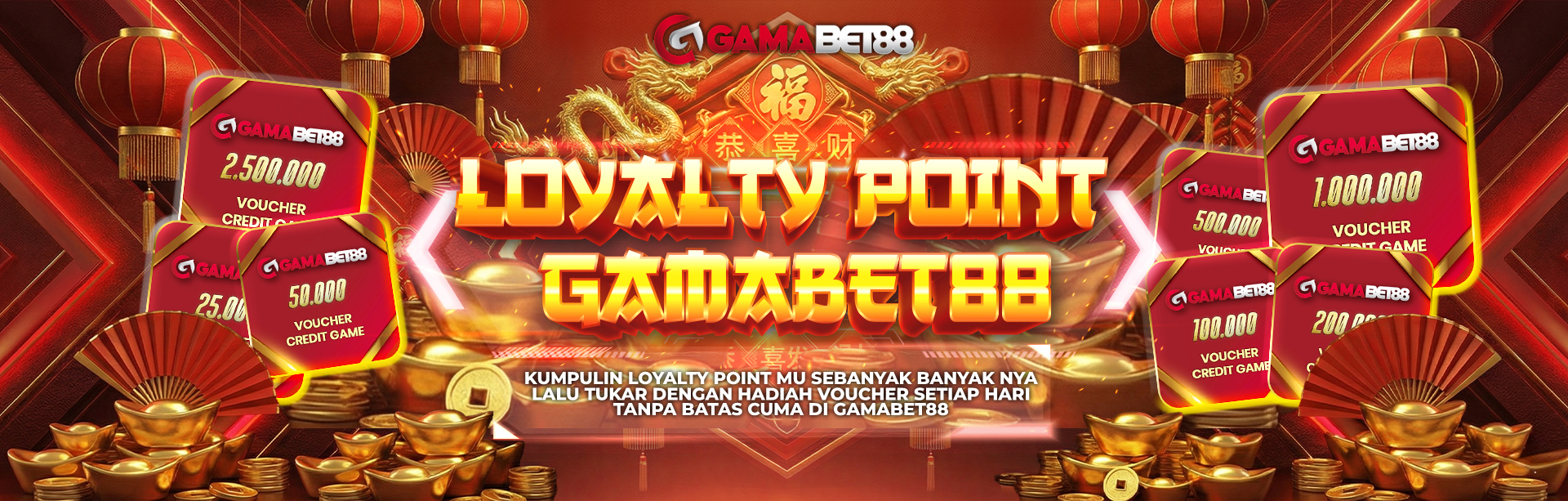 SPECIAL LOYALTY POINT GAMABET88