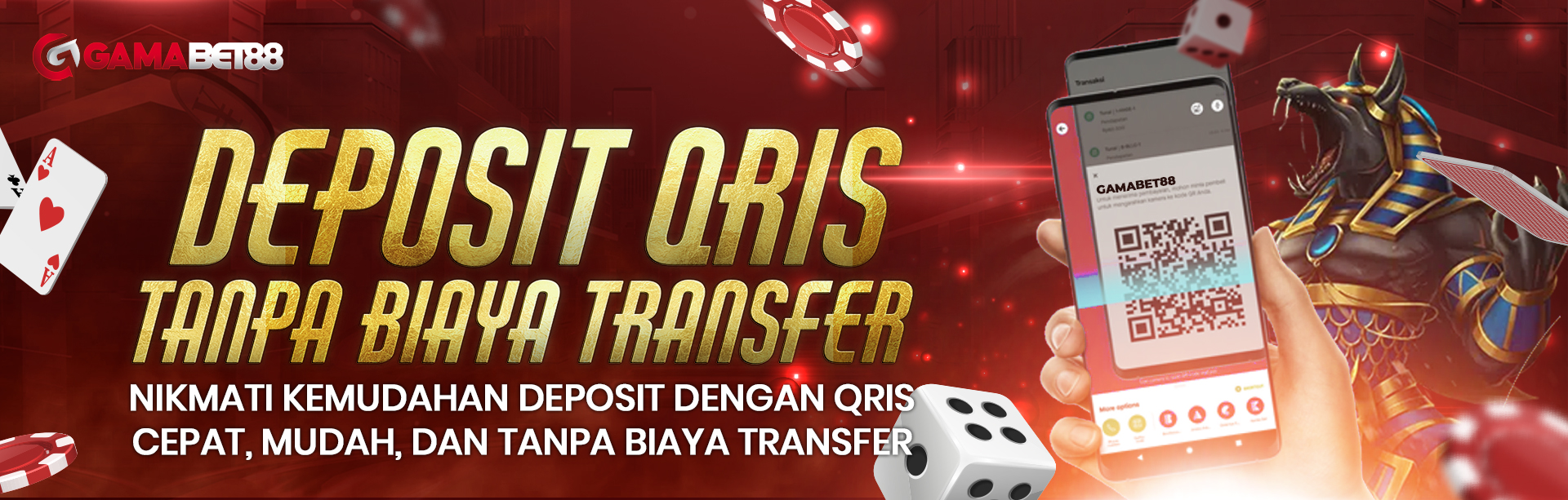 DEPOSIT QRIS TANPA POTONGAN!