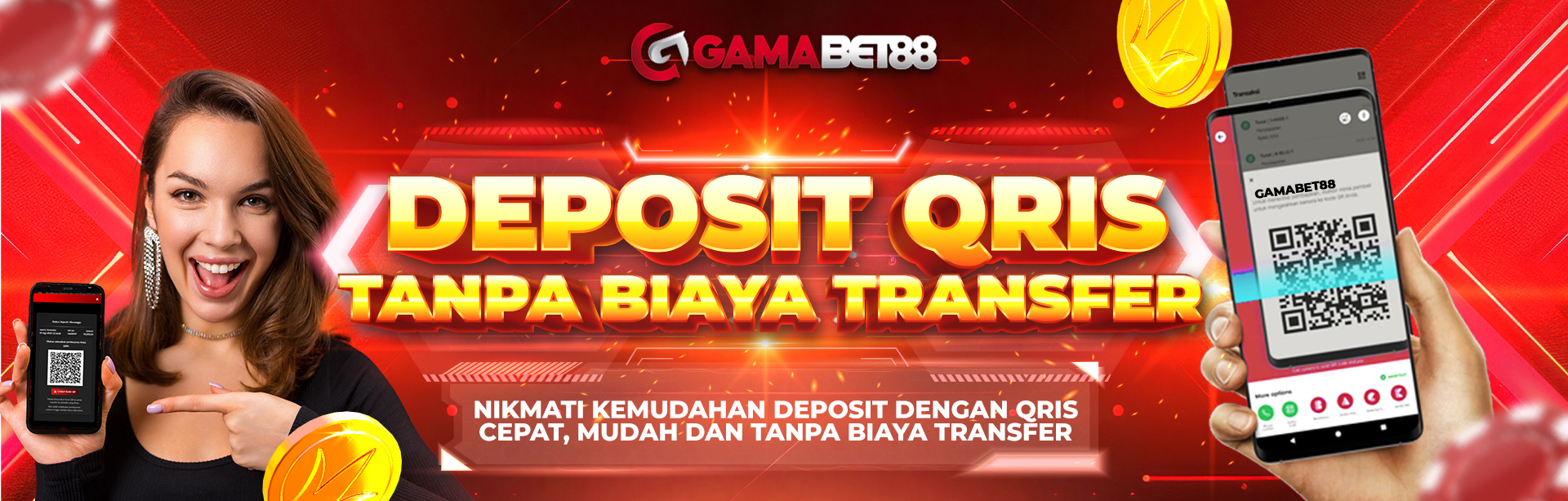 DEPOSIT QRIS TANPA POTONGAN!