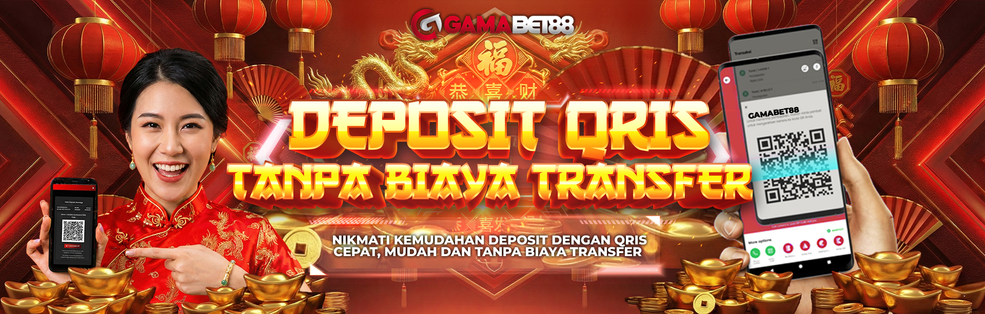 DEPOSIT QRIS TANPA POTONGAN!