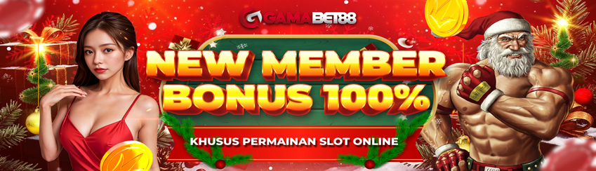 BONUS NEW MEMBER SLOT 100%