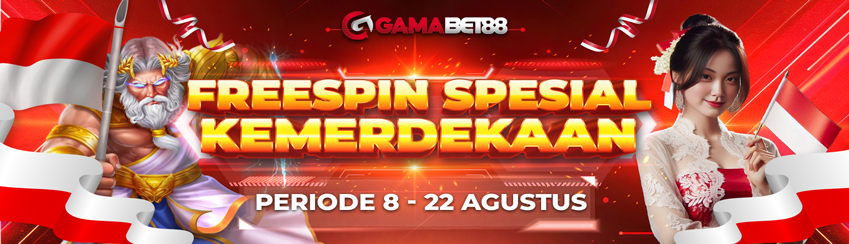 FREESPIN SPECIAL KEMERDEKAAN 2025