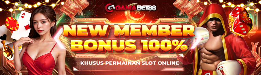 BONUS NEW MEMBER SLOT 100%
