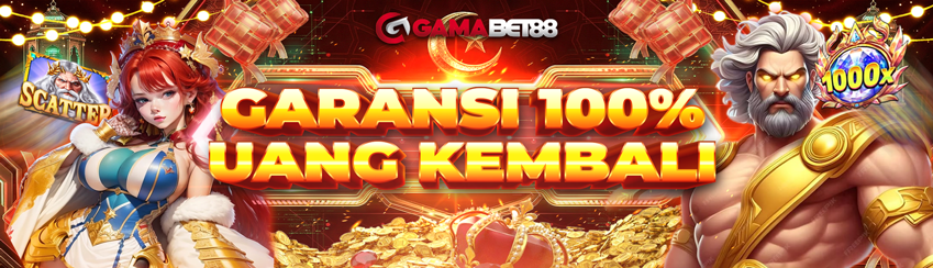 BONUS GARANSI 100% UANG KEMBALI